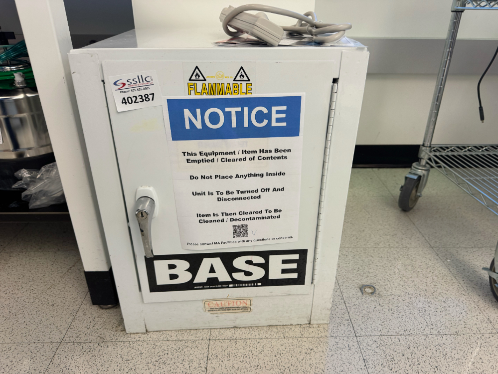 Image of Justrite Base Flammable Storage Cabinet